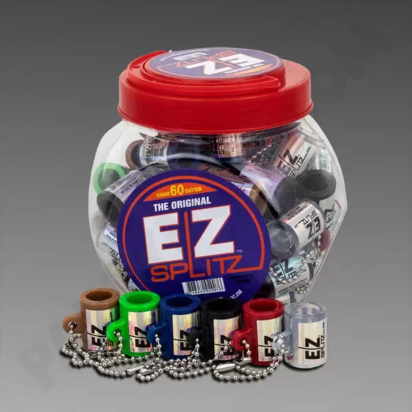 Ace Splitz cigar cutter 60ct in jar available at Exotic Smoke And Vape in McKinney TX