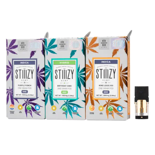 Stiiizy hemp HHC one gram pod 10pk available at Exotic Smoke And Vape in McKinney TX