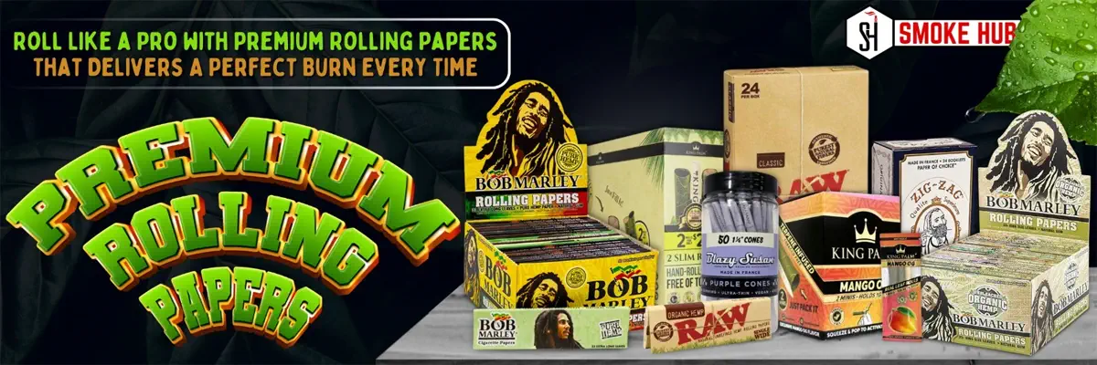 Elevate smoking experience with premium rolling papers from exotic smoke shop